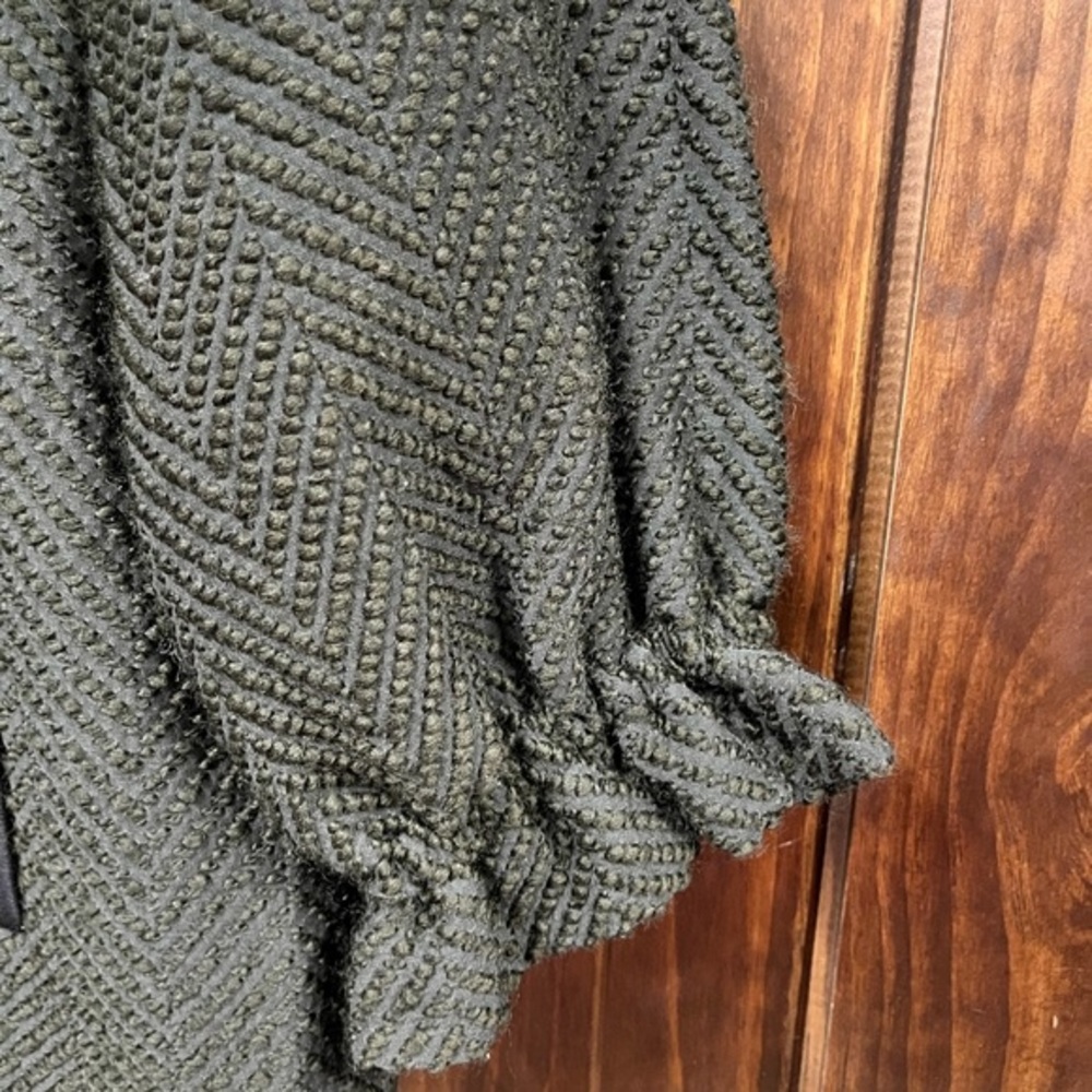 Charles Chang-Lima Wool Stitched Textured Ruffle … - image 7